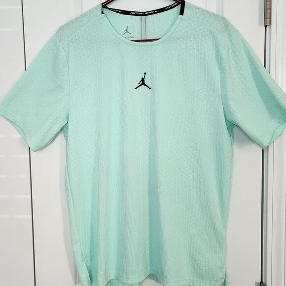Jordan Dri-FIT ADV Performance T-Shirt Mint Green Moisture Wicking Size M - Picture 1 of 9